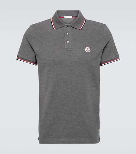 Moncler Polo in cotone piqué - Moncler - Modalova