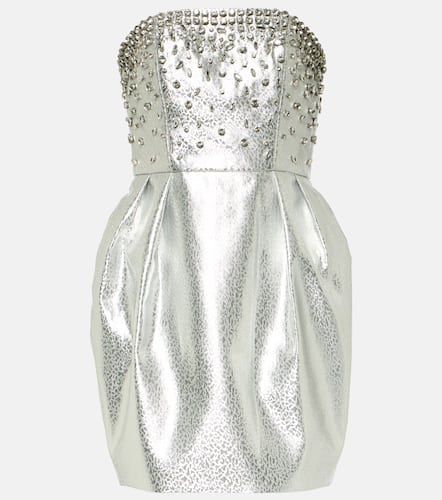 Regina crystal-embellished minidress - Rebecca Vallance - Modalova
