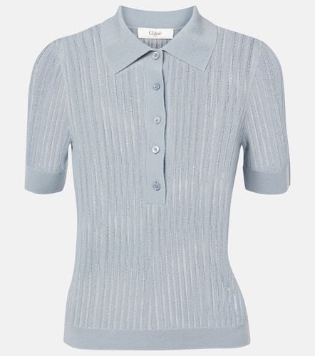 Chloé Polopullover aus Wolle - Chloe - Modalova