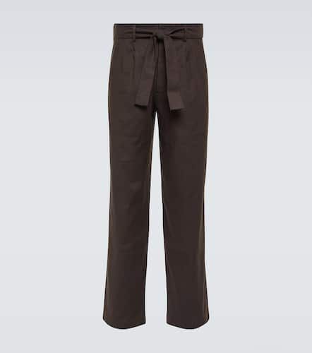 Pantaloni regular in misto lino - Commas - Modalova