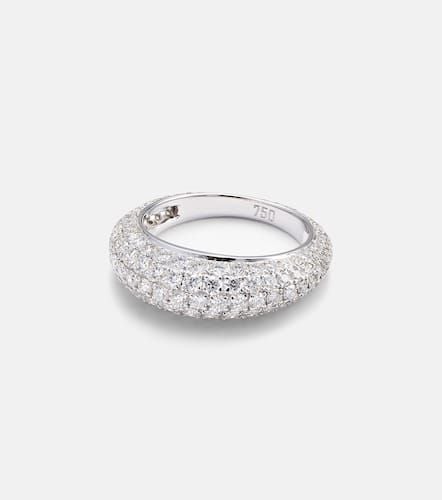 Diamond Disco 18kt white gold ring with diamonds - Kamyen - Modalova