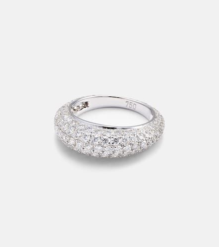 Ring Diamond Disco aus 18kt Weißgold mit Diamanten - Kamyen - Modalova