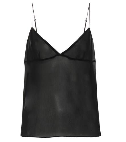 Saint Laurent - Velvet tank top Saint Laurent