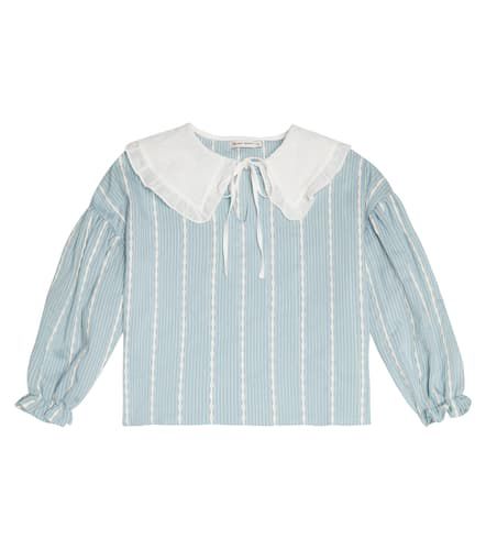 Blusa Chloé en jacquard a rayas - The New Society - Modalova