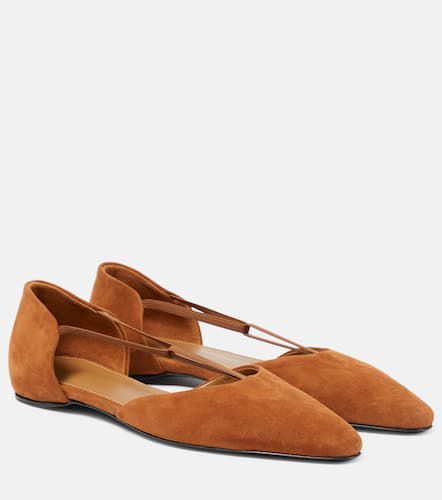 Toteme Ballerine T-Strap in suede - Toteme - Modalova