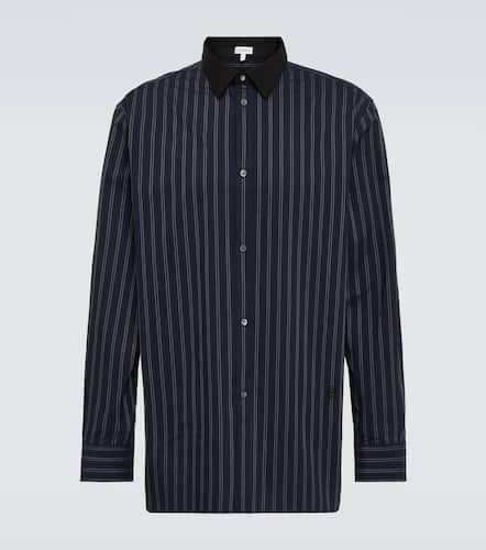 Loewe Striped cotton poplin shirt - Loewe - Modalova