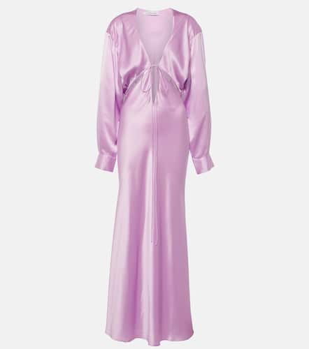 Triquetra silk satin maxi dress - Christopher Esber - Modalova