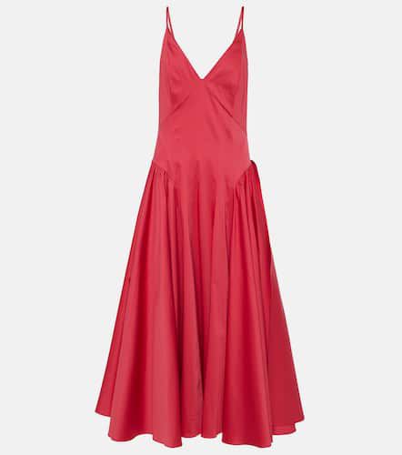 Tove Solene cotton-blend midi dress - Tove - Modalova