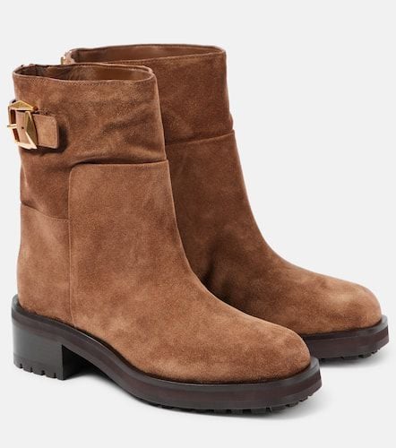 Ankle Boots Brooklyn 50 aus Veloursleder - Jimmy Choo - Modalova