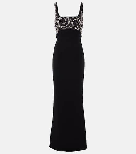 Ezda embellished crÃªpe gown - Safiyaa - Modalova