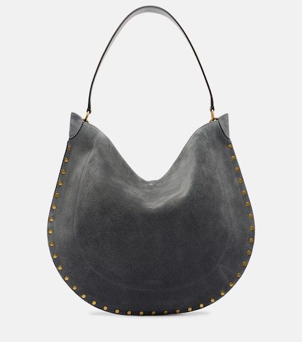 Bolso al hombro Oskan Soft Medium de ante - Isabel Marant - Modalova