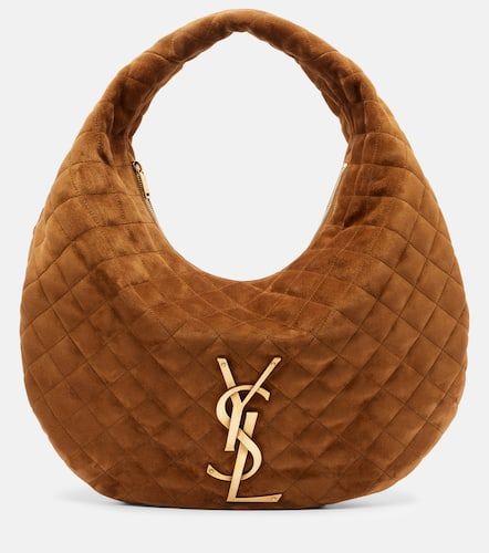 Borsa Icare Medium in suede trapuntato - Saint Laurent - Modalova