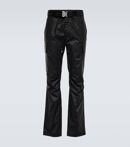 Belted coated cotton cargo pants - Givenchy - Modalova