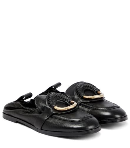 See By ChloÃ© Hana embellished leather loafers - See By Chloe - Modalova