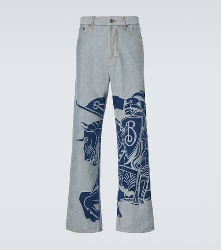 Jeans anchos de tiro medio con EKD - Burberry - Modalova