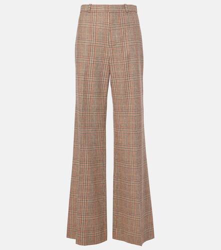 ChloÃ© Prince of Wales check wide-leg pants - Chloe - Modalova