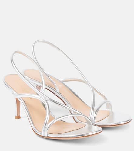 Sandalen Cage 70 aus Metallic-Leder - Gianvito Rossi - Modalova