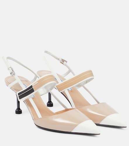 Prada Slingback-Pumps aus Leder - Prada - Modalova