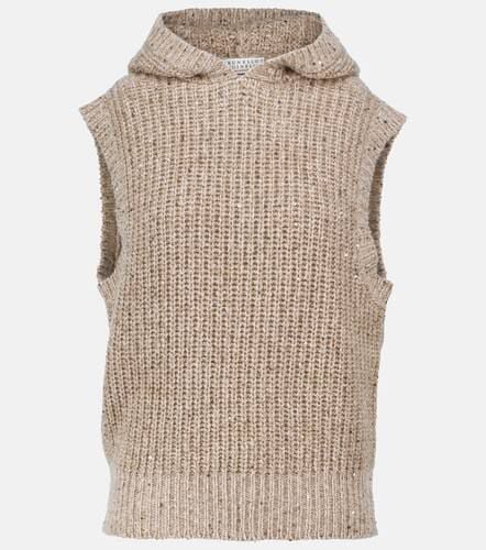 Gilet in cashmere, lana e seta - Brunello Cucinelli - Modalova