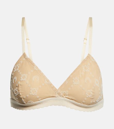 Bralette Moonogram in mesh - Marine Serre - Modalova