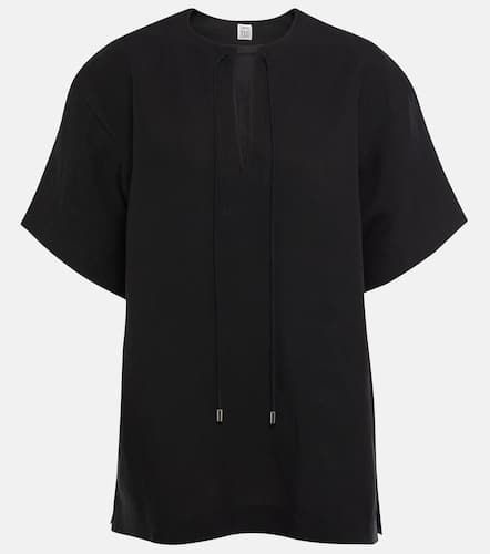 Toteme Fluid Tie oversized shirt - Toteme - Modalova