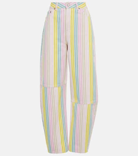 Ganni Striped wide-leg jeans - Ganni - Modalova