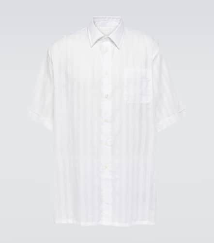 Striped cotton voile bowling shirt - Givenchy - Modalova