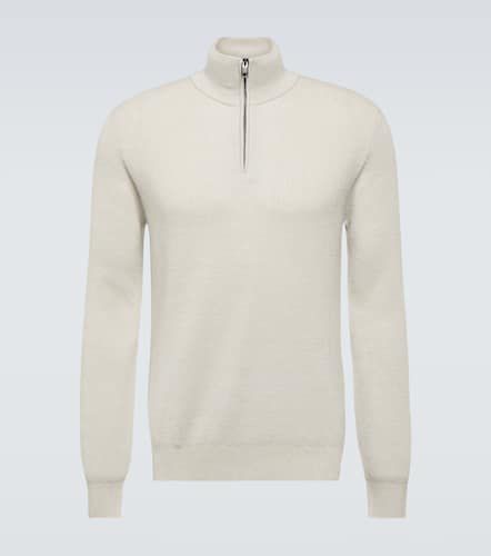 Cashmere, wool, and silk half-zip sweater - Brioni - Modalova