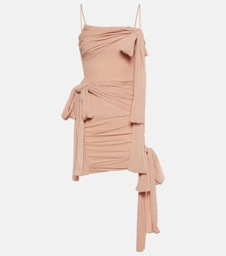 Blumarine Ruched jersey minidress - Blumarine - Modalova