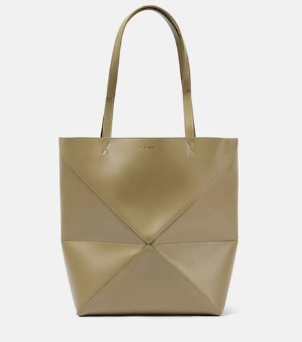 Puzzle Fold Medium leather tote bag - Loewe - Modalova