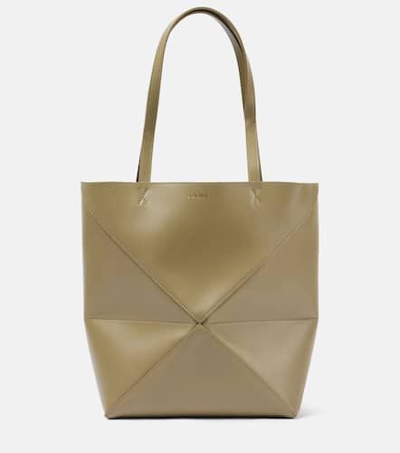 Puzzle Fold Medium leather tote bag - Loewe - Modalova