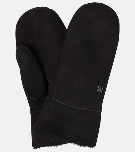 Toteme Shearling-lined suede gloves - Toteme - Modalova