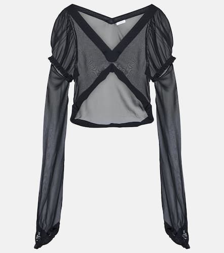 Acne Studios Cropped-Top aus Seide - Acne Studios - Modalova