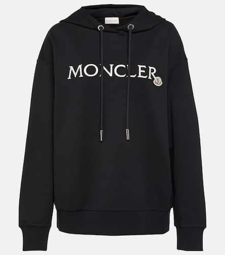 Moncler Cotton jersey hoodie - Moncler - Modalova