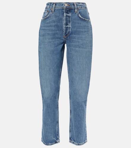 Jeans rectos cropped Riley de tiro alto - Agolde - Modalova