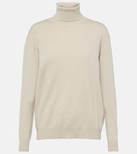 Ribbed-knit cashmere turtleneck top - Brunello Cucinelli - Modalova