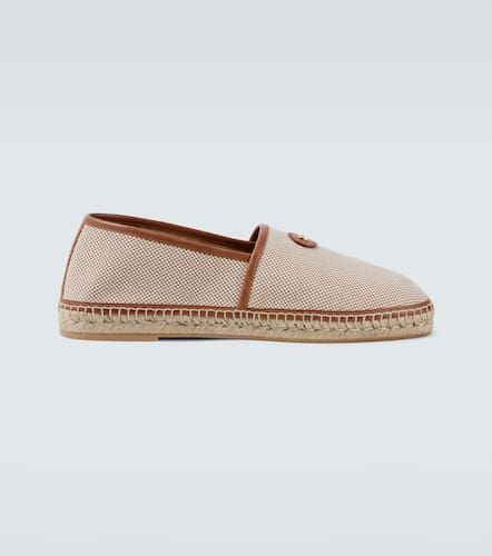 Espadrillas VLogo in canvas con pelle - Valentino Garavani - Modalova