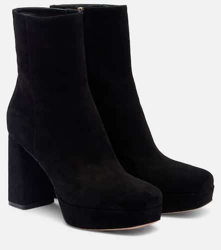 Botines con plataforma Daisen 95 de ante - Gianvito Rossi - Modalova