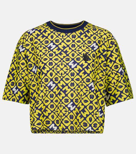 Printed cropped T-shirt - Moncler Grenoble - Modalova