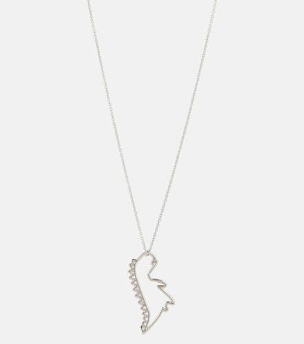 Aliita Dino 9kt white gold necklace - Aliita - Modalova