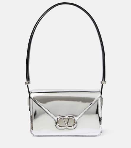 Letter Small mirrored leather shoulder bag - Valentino Garavani - Modalova