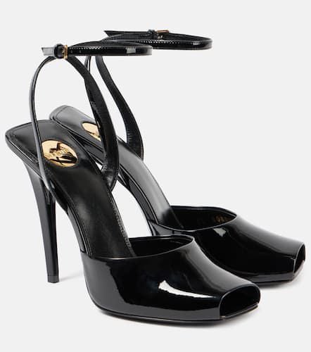 Mules La Scandale 110 in vernice - Saint Laurent - Modalova