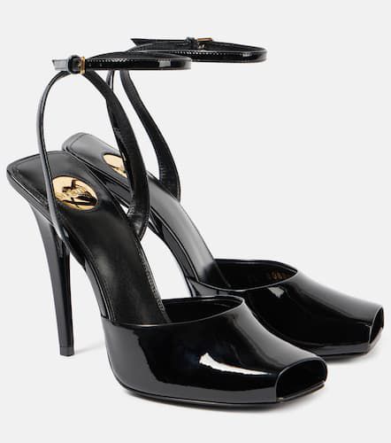 Sandalen aus Lackleder - Saint Laurent - Modalova