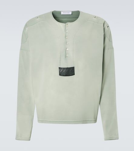 Camiseta con botones Sargo de algodón - Kiko Kostadinov - Modalova