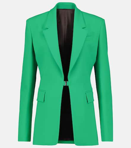 Bowie single-breasted crÃªpe blazer - The Attico - Modalova