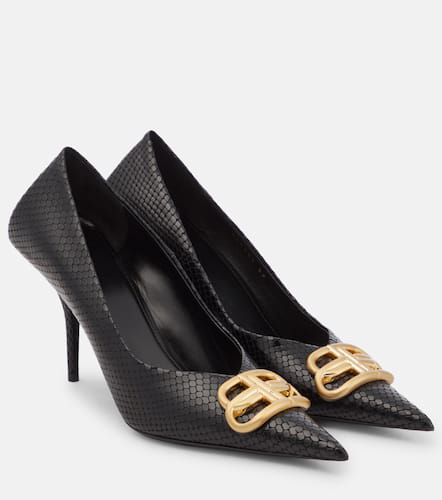 Pumps Square Knife BB aus Leder - Balenciaga - Modalova