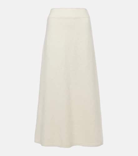 Asta brushed cashmere midi skirt - Lisa Yang - Modalova