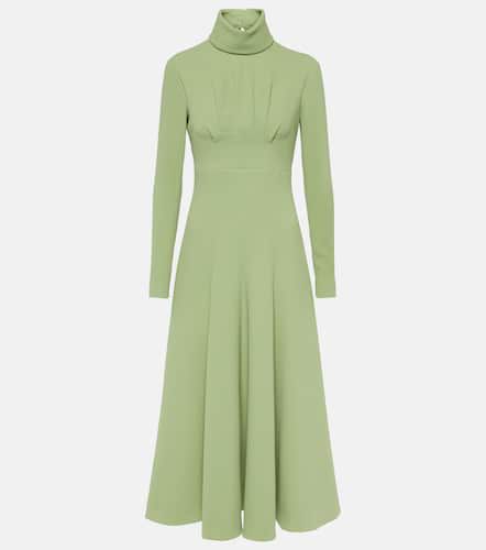 Oakley pleated crêpe midi dress - Emilia Wickstead - Modalova