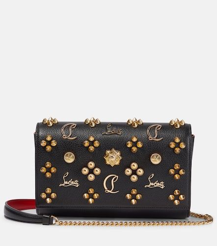 Verzierte Clutch Paloma aus Leder - Christian Louboutin - Modalova