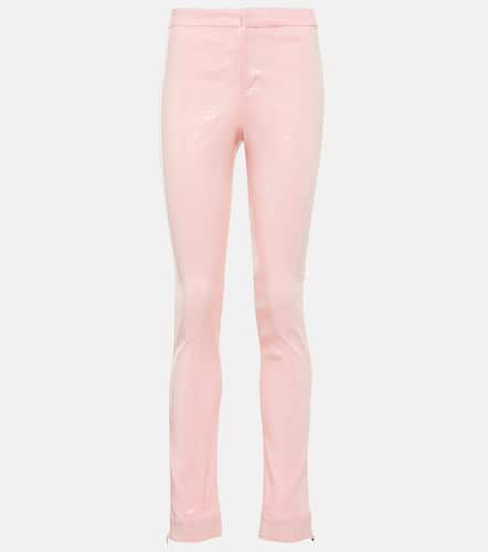 Sequin-embellished slim pants - Rotate - Modalova